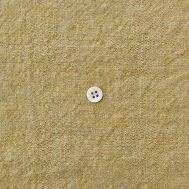 ＜CHECK＆STRIPE＞ ジャスミンのブラウス リネンウールリンレイヌ リネンウールリンレイヌ/Ａ５ 杢マスタード 【三越・伊勢丹/公式】