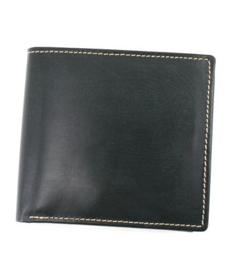 ＜ホワイトハウスコックス/WhitehouseCox＞ 小銭入れ付二つ折り財布(S9732) グリーン 【三越・伊勢丹/公式】