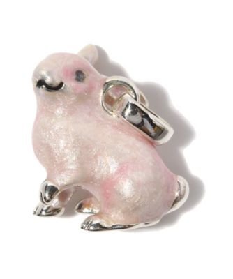 ＜サトゥルノ/SATURNO＞ チャーム/ウサギ(CS98) ピンク 【三越・伊勢丹/公式】