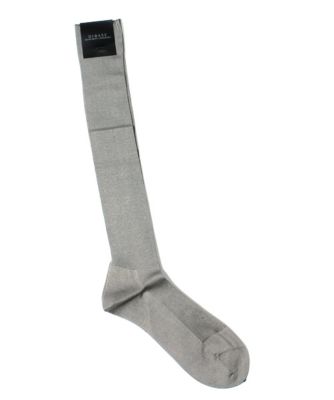 ＜ディバーゼ/DIBASE＞ ビジネス靴下(ロング丈・01IS106) 05・ライトグレー 【三越・伊勢丹/公式】