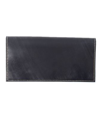 ＜ホワイトハウスコックス/WhitehouseCox＞ 小銭入れ付長財布(S1051) ネイビー 【三越・伊勢丹/公式】