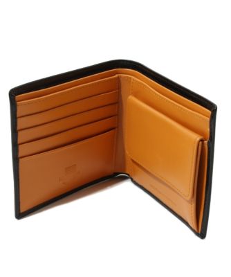 ＜ホワイトハウスコックス/WhitehouseCox＞ 小銭入れ付二つ折財布(S2378・IND) ブラウンxブラック 【三越・伊勢丹/公式】
