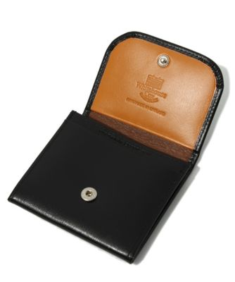 ＜ホワイトハウスコックス/WhitehouseCox＞ コインケース(S2398・IND) ブラウンxブラック 【三越・伊勢丹/公式】