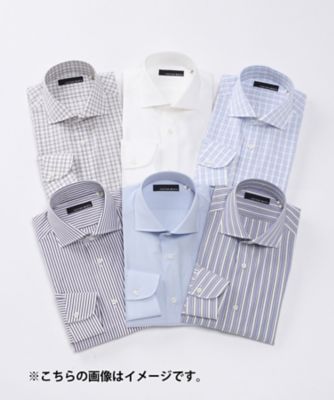 ＜イセタンメンズ/ISETAN MEN'S＞ 【パターンメイドシャツ】綿100%形態安定生地/ネーム刺繍なし(PO-1) 【三越・伊勢丹/公式】