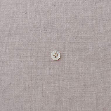 ＜CHECK＆STRIPE＞ フリル衿のブラウス リネンプリマベーラ リネン プリマベーラ/ A１０ グレイッシュピンク 【三越・伊勢丹/公式】