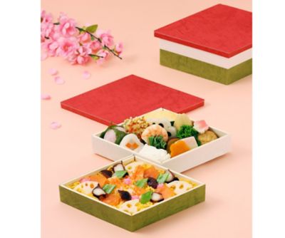 <京料理 美濃吉> 【２月２８日（土）～３月３日（火）　京都／地下１階　店頭お受取りカウンター】＜美濃吉＞ひな祭り弁当　二段重