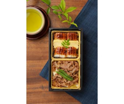 <${item.brandName}> ★【７月１９日（土）京都／地下１階　店頭お受取りカウンター】＜まつおか＞鹿児島産うなぎと松坂牛の贅沢重