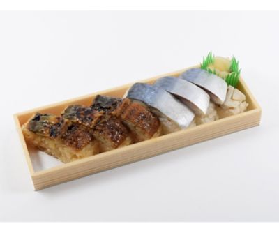 <古市庵> 【６月１４日（土）・６月１５日（日）　京都／地下１階　店頭お受取りカウンター】＜古市庵＞２種の棒寿司詰合せ（うなぎ・〆サバ）