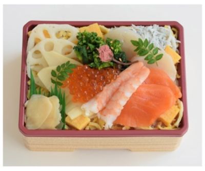 <古市庵> 【３月１０日（火）～３月２３日（月）　京都／地下１階　店頭お受取りカウンター】＜古市庵＞菜の花と筍の海鮮春ちらし