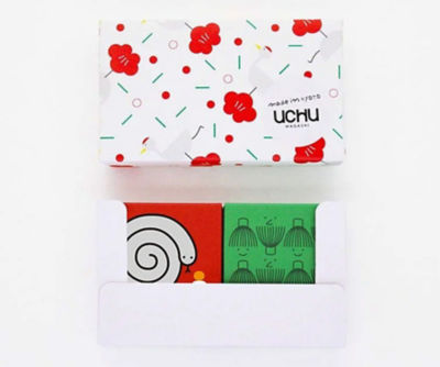 <UCHU wagashi> ＜ＵＣＨＵ　ｗａｇａｓｈｉ＞ｏｃｈｏｂｏ　ｍｉｎｉ　お正月セット（抹茶）