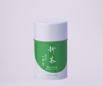 <一保堂茶舗> ＜一保堂茶舗＞新茶小缶箱（９５ｇ）