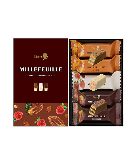 <Mary Chocolate> ＜メリーチョコレート＞ミルフィーユ　５個