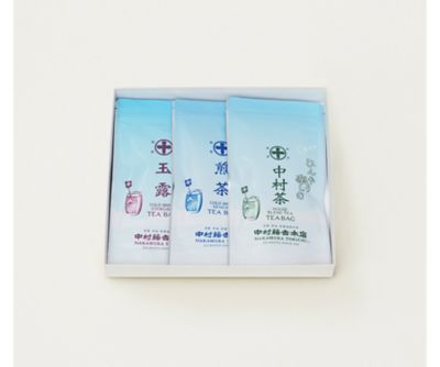 <■中村藤吉本店> ＜中村藤吉本店＞夏のご挨拶　冷茶３種詰合せ　※９月３０日（水）までのお届け