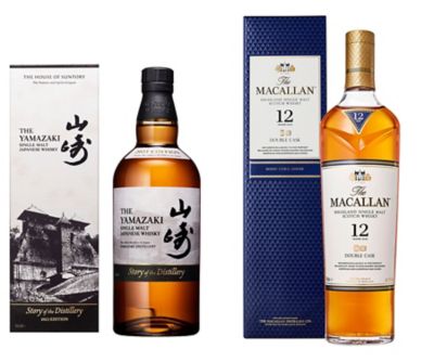 <${item.brandName}> 山崎Ｓｔｏｒｙ　ｏｆ　ｔｈｅ　Ｄｉｓｔｉｌｌｅｒｙ２０２５、ザ・マッカランダブルカスク１２年２本セット※７月３１日までの届け