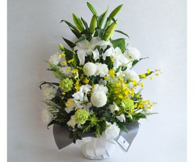 <ちきりやガーデン> 【配送】お供え用アレンジメント