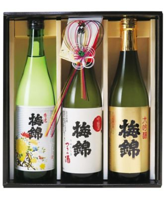 <${item.brandName}> 【Ｂ８４２２３３】〈梅錦〉飲みくらべ３本セット