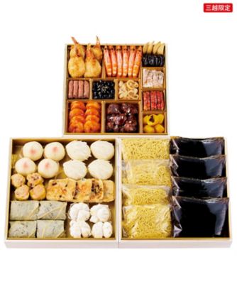 <${item.brandName}> 〈萬壽苑〉中華おせち料理三段重（フカヒレラーメン入）