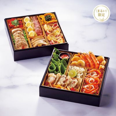 <${item.brandName}> Ｍ８．ドイツ料理人マイスターが作る　フェルム　ラ・テール美瑛の欧風おせち　二段重