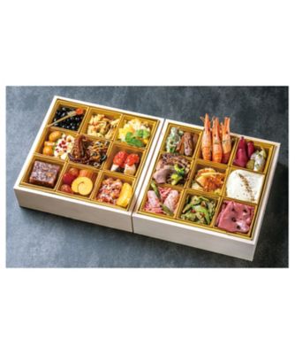 <${item.brandName}> Ｍ１２．テアトロ　ディ　マッサ×果皮と餡×＆ＰＡＮ　ＭＡＲＫＥＴ　ａｎｄ　ＢＡＫＥＲＹ　３店舗コラボおせち〈２段重〉