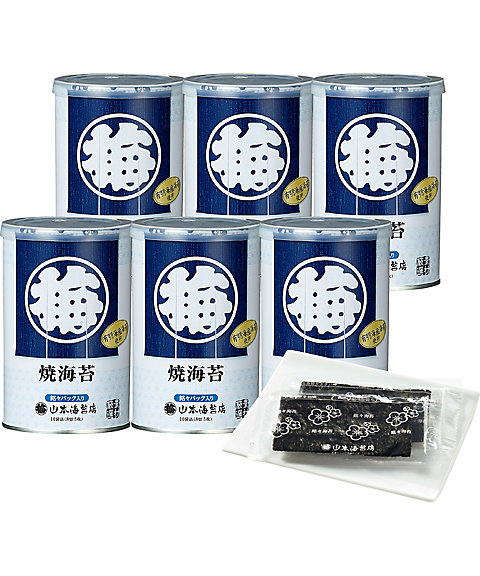 <${item.brandName}> 【６９１９５３】〈山本海苔店〉有明海産焼海苔　６缶