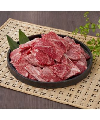 <明治屋産業>国産黒毛和牛焼肉用切落し