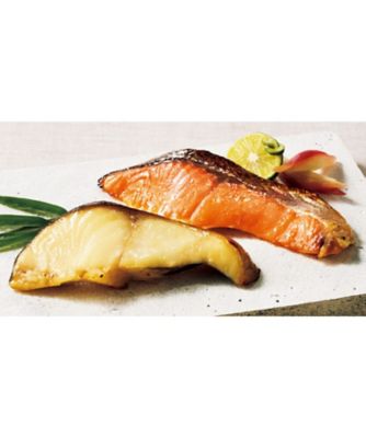 <${item.brandName}> 【Ｘ１８４６１３】〈魚勢〉越乃寒梅酒粕・西京味噌ブレンド漬魚詰合せ《東京》　※送料有料