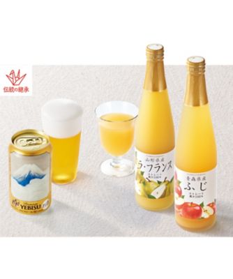 <${item.brandName}> 【Ｂ０５１７２３】東京国立近代美術館　限定ギフト〈サッポロ〉富士山の図ヱビスビール×〈フロリダスモーニング〉国産果実ストレートジュース詰合せ