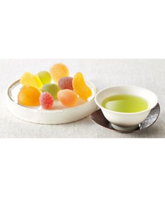 <${item.brandName}> 【６７１８５３】〈彩果の宝石〉〈愛国製茶〉静岡煎茶・紅茶・珈琲詰合せ
