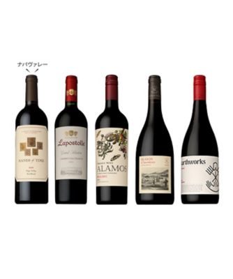 <${item.brandName}>０２５．ナパヴァレー入り！世界の濃厚赤ワイン５本セット