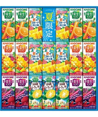 <${item.brandName}> 〈カゴメ〉サマーバラエティギフト（紙容器）　※送料無料【Ｂ０２７９４３】