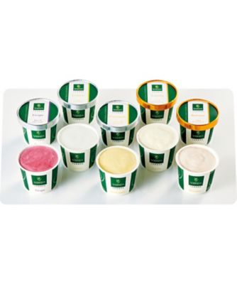<${item.brandName}> 〈日本橋　千疋屋総本店〉アイスクリーム・シャーベット５種１０個詰合せ　※送料無料【Ｄ０４２１３３】