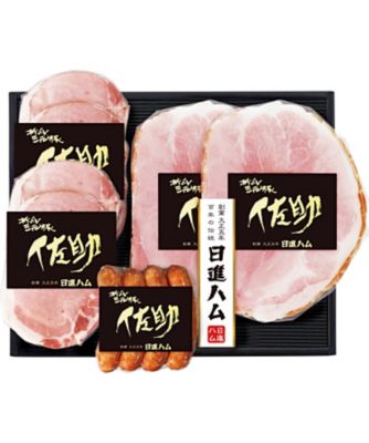<${item.brandName}> 〈日進ハム〉折爪三元豚　佐助　ハム詰合せ　※送料無料【Ｙ０４７１２３】