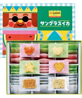 <${item.brandName}> 〈赤坂柿山〉おかき詰合せ　夏　※送料無料【Ｂ０４９２８３】