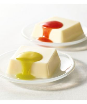 <${item.brandName}> 〈和楽子屋（わらしや）〉２種ソースの杏仁豆腐　※送料無料【Ｂ０５０８４３】