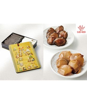 <${item.brandName}> 東京国立博物館　限定ギフト〈信玄食品〉武田二十四将図　鮑と帆立の一口摘美（つまみ）　※送料無料【Ｂ０５１３５３】