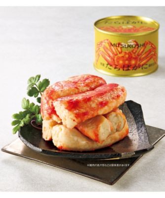 <${item.brandName}> 三越　特選一番脚肉たらばがに缶詰　※送料無料【Ｂ０９５１５３】