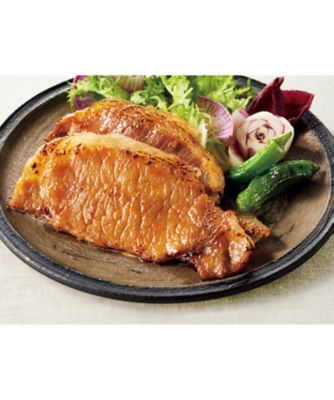 <${item.brandName}> 〈日本料理なだ万〉鹿児島黒豚味噌漬　２種の味（プレーン・青唐辛子）【Ｘ１８３９１３】