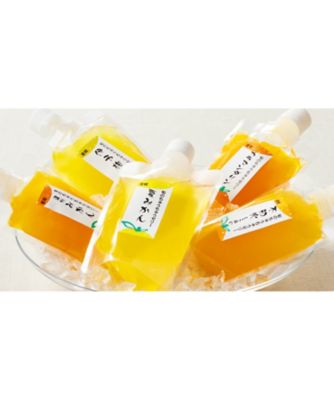 <${item.brandName}> 〈田那部青果〉旬のちゅうちゅうゼリー５種詰合せ《愛媛》【Ｔ１９４２２３】