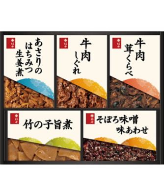 <${item.brandName}> 〈柿安〉料亭しぐれ煮詰合せ　※送料無料【Ｂ０１２０４３】