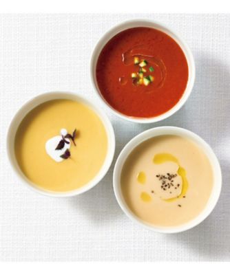 <${item.brandName}> 〈ミツコシイセタン　ザ・フード〉冷製スープ詰合せ　※送料無料【Ｂ０１６７３３】