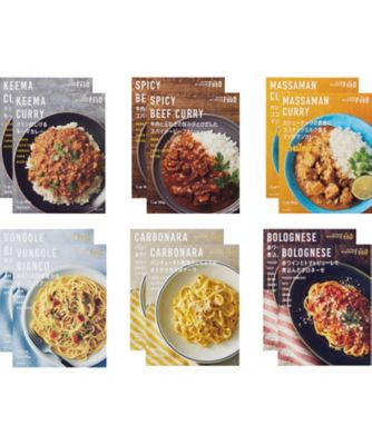 <${item.brandName}> 〈ミツコシイセタン　ザ・フード〉カレー＆パスタソース詰合せ　※送料無料【Ｂ０１６９７３】