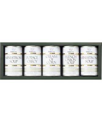 <${item.brandName}> 〈帝国ホテル〉スープ缶詰詰合せ　※送料無料【Ｂ０１７２１３】
