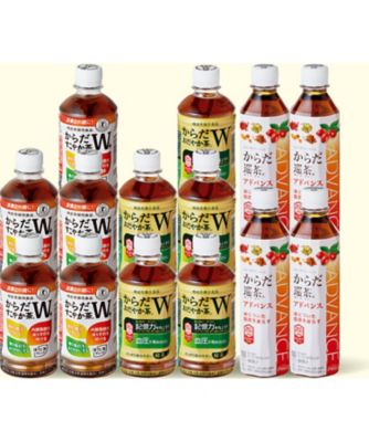 <${item.brandName}> 〈日本コカ・コーラ〉からだすこやか茶Ｗ＋・からだおだやか茶Ｗ・からだ巡茶アドバンス　セット　※送料無料【Ｂ０２７６１３】