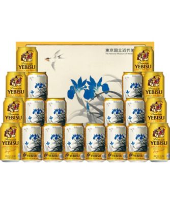 <${item.brandName}> 東京国立近代美術館　限定ギフト〈サッポロ〉杜若飛燕（とじゃくひえん）　ヱビスビール　※送料無料【Ｂ０５１１４３】