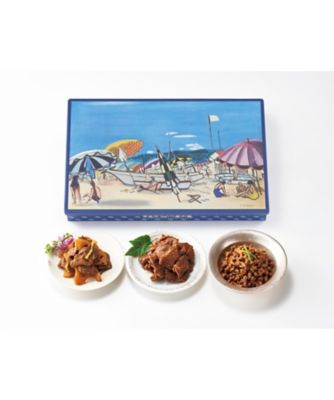 <${item.brandName}> 東京国立近代美術館　限定ギフト〈浅草今半〉夏（なつ）の海岸（かいがん）　牛肉佃煮詰合せ　※送料無料【Ｂ０５１１９３】