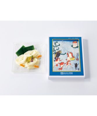 <${item.brandName}> 東京国立博物館　限定ギフト〈甚助〉金魚づくし　玉や玉や　小豆島素麺「国産小麦　大吟穣」　※送料無料【Ｂ０５１２０３】