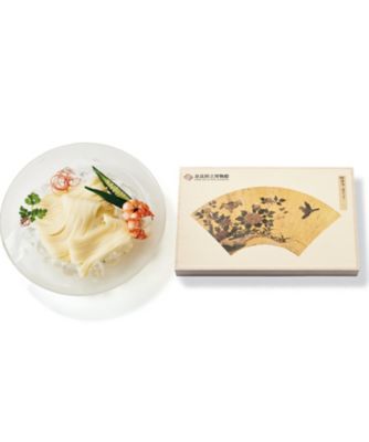 <${item.brandName}> 奈良国立博物館　限定ギフト〈マル勝高田商店〉扇面画帖（せんめんがじょう）　北海道産小麦使用手延べ三輪素麺　※送料無料【Ｂ０５１４２３】