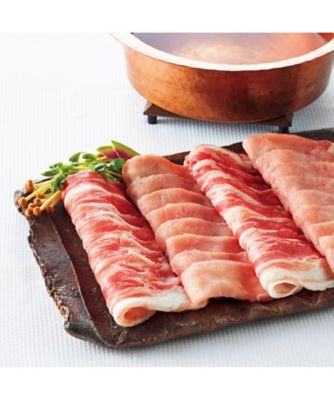 <${item.brandName}> 三越伊勢丹黒豚　しゃぶしゃぶ用　※送料無料【Ｙ０９４２０３】