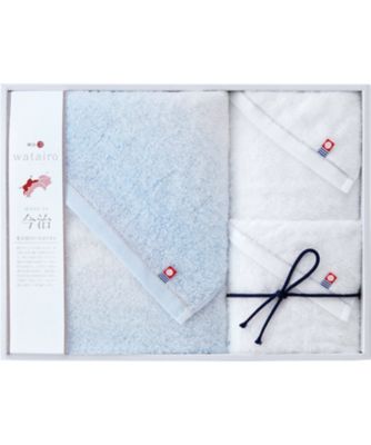 <${item.brandName}> 〈わたいろ〉タオルセット（ブルー）【６００６６３】
