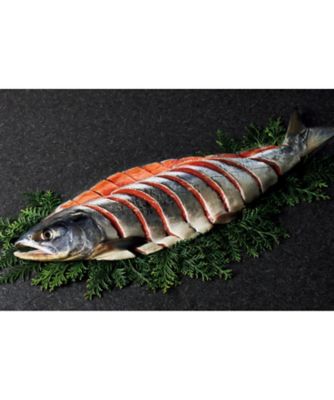 <${item.brandName}> 三越伊勢丹　新巻鮭姿切り（山漬）　※送料無料【Ｄ０９３０１３】
